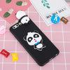 For Huawei P10 3D Cartoon Pattern Shockproof TPU Protective Case(Blue Bow Panda)