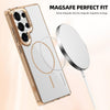 For Samsung Galaxy S24 5G Star Shield Thin Circle MagSafe Phone Case(Purple)