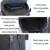 WEIKANI Single Shoulder Diagonal Mini Chest Bag Outdoor Sports Bag(Black)
