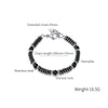 OPK GS1572 Personalized Splicing Stainless Steel Bracelet