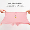 4pcs/set Children Lycra Cotton Boxer Briefs Boys & Girls Pants, Height: 130cm(Girl Fruit Series)