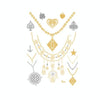 10 PCS Waterproof Hot Stamping Fashion Temporary Tattoo Stickers(VT-321)
