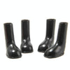 Waterproof Dog Boots, Non-Slip, Small (Size S, Black, 4 Pack)