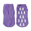 4 Pairs Anti-slip Dotted Rubber Trampoline Socks Toddler Socks For Children 1-5 Years Old(Medium Purple)