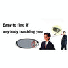 Anti-Tracking Reflex Sunglasses with Side Mirrors & UV Protection