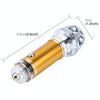 Car Cigarette Lighter Air Purifier Negative Lone Freshener Air Cleaner, Removes Pollen, Smoke, Bad Smell and Odors For Auto and Indoor(Gold)