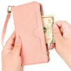 For Alcatel 1S 2021 / 3L 2021 Litchi Texture Zipper Leather Phone Case(Pink)
