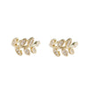 Temperament Ladies Light Luxury Pearl Double Layer Earrings Diamond Earrings, Specification:EH0957