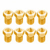 8 PCS Bugatti 3D Printer Accessories E3D-V5 V6 Nozzle M6 Thread Consumables Hot Nozzle, Size:1.75/0.3mm