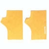 WST-41 Winter Thin Flannel Warm Finger Gloves Nail Protective Gloves, Spec: Mittens (Yellow)