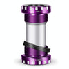 WEST BIKING Mountain Road Bike Screw-In Bearing Bottom Axle(Purple)