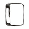 Car Carbon Fiber Gear Position Panel Decorative Sticker for Volkswagen Touareg 2011-2018