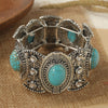 S2203-11  Women Beaded Bracelet Turquoise Ethnic Style Charm Jewelry