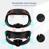 AMVR Q3FC1 For Meta Quest3 Mask Ice Silk Breathable Leather Material(Mask+1 Ice Silk)