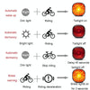 ENLEE EN09 Bicycle Tail Light Bright Warning Light For Night Riding Highway Motorcycle Lights, Model: Smart Model