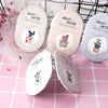 Portable Cosmetic Mirror Fresh Cactus Small Mirror(Watermelon Red)