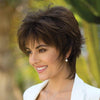 Women Short Hair Wig Full Bangs Chemical Fiber Hair Cover