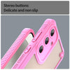 For Samsung Galaxy S25 5G Armor Glaze PC Hybrid TPU Phone Case(Pink)