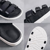 Summer Slippers Dual-purpose Beach Shoes Men Sandals, Size: 39(Black+White)