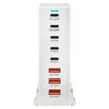 440W GaN USB Power Adapter Travel Charger with 3 x USB, 5 x PD Port, Plug:UK Plug(White)