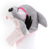 Shark Cat Hat (L) - Soft Velvet, Breathable, 5-10kg