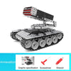 945pcs / Box Stereoscopic Metal Assembly Tank Model Ornament Hand- Assembling Building Blocks Toys