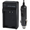 Digital Camera Battery Car Charger for Canon LP-E10(Black)