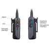 1 Pair RETEVIS RB617 PMR446 16CHS License-free Two Way Radio Handheld Walkie Talkie, EU Plug(Black)