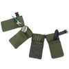 Garden Canvas Tool Belt Waist Bag, Length:125cm(Green)