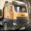 JIEDE Rescue Truck Alloy Engineering Vehicle Toy Children Wisdom Simulation Model Car