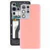 Samsung S21 Ultra 5G Back Cover with Lens Cover - Pink