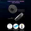Intelligent APP Screen Display Electric Rotating Turntable Mirror Display Stand Live Broadcast Video Shooting Props Turntable(Blue Light)