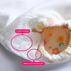 Baby Cotton Washable Four-layer Gauze Diaper, Suitable Height:110 Yards(Colorful Cat)