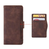 For Samsung Galaxy M56 5G Skin Feel Calf Texture Card Slots Leather Phone Case(Brown)