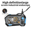 P120 Rotatable 8mm Dual Lenses Industrial Endoscope with Screen, 9mm Tail Pipe Diameter, Spec:10m Tube