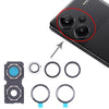 Xiaomi Redmi Note 13 Pro+ Back Camera Lens Frame - Black