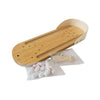 Tabletop Classic Desk Ball Toy Wooden Mini Bowling Game for Children and Adult, Size: 29.5 x 10cm