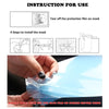 Anti-Saliva Splash Anti-Spitting Anti-Fog Anti-Oil Transparent Face Mask Face Shield(Transparent)