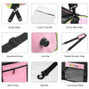 FUNADD Foldable Pet Carrier Bag, Pink - Breathable, for Small Dogs & Cats