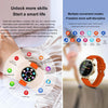WS520 1.28 inch IP67 Sport Smart Watch, Support Bluetooth Call / Sleep / Blood Oxygen / Heart Rate / Blood Pressure Health Monitor(Rose Gold+Green)