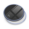 WX-70 15W Ultra-thin Wireless Charger Mirror Wireless Charger for Mobile Phone(Black)