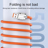 Mech Series 6A 120W USB to 8 Pin Metal Plug Silicone Fast Charging Data Cable, Length: 1.8m(White)