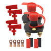 Pair Car / Boat Battery Power Off Switch with 100A Terminal(Black Red)