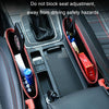 Car Seat Gap Leak-Proof Debris Mobile Phone Storage Box(Brown)