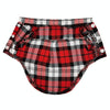 Cotton Plaid Dog Shirt, Green, L (45-52cm) - Summer Breathable