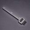 ER061 DIY Hand-sewn Leather Round Punch Tools Alloy Steel Platoons Rushing, Style: 4mm-4 Holes