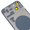 iPhone 14 Glass Back Cover with Holder - White