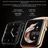 Q19 Pro IP67 Waterproof 1.69 inch Smartwatch(Gold+Pink)