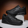 Men Sports Shoes Spring Couple Air Cushion Sneakers Casual Shoes, Size: 38(Full Black)