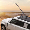 Dual-leg Car Suction Cup Mount with 1/4 inch Screw (Black)
